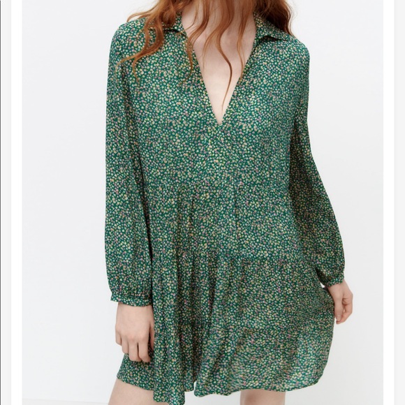Zara Dresses & Skirts - Zara Floral Print Mini Dress
